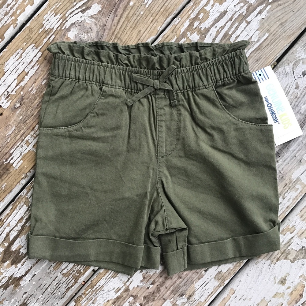 Genuine Kids from Oshkosh Olive Green Shorts